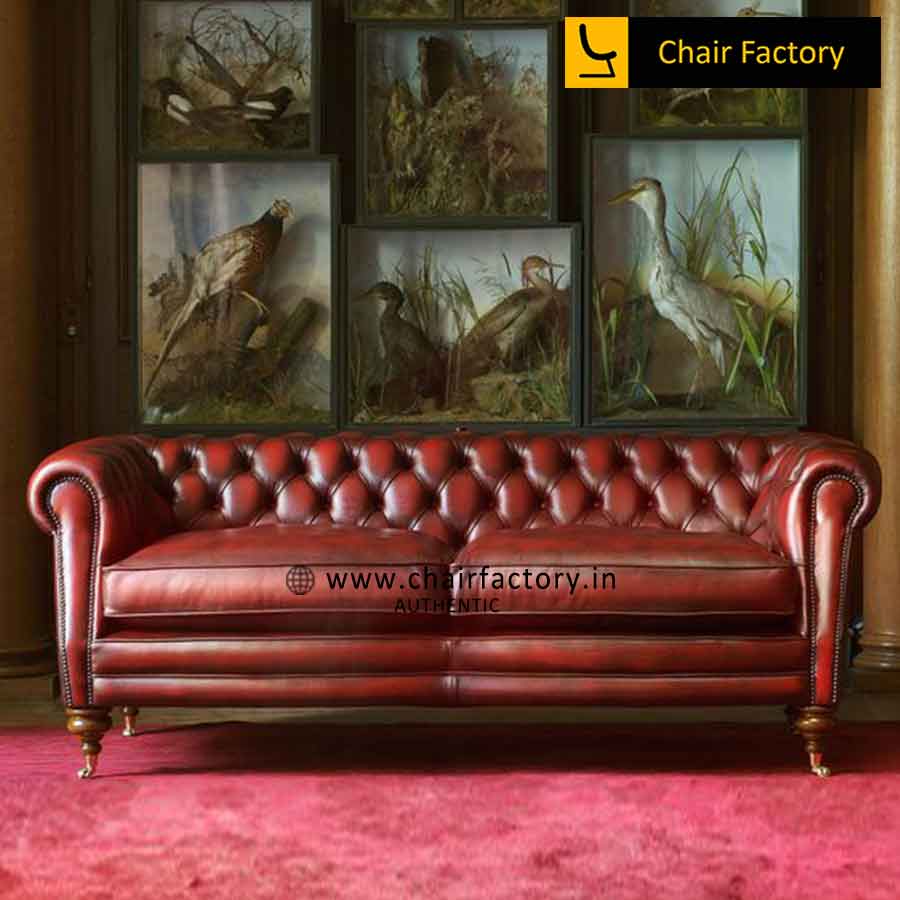 invictus Genuine Leather Sofa