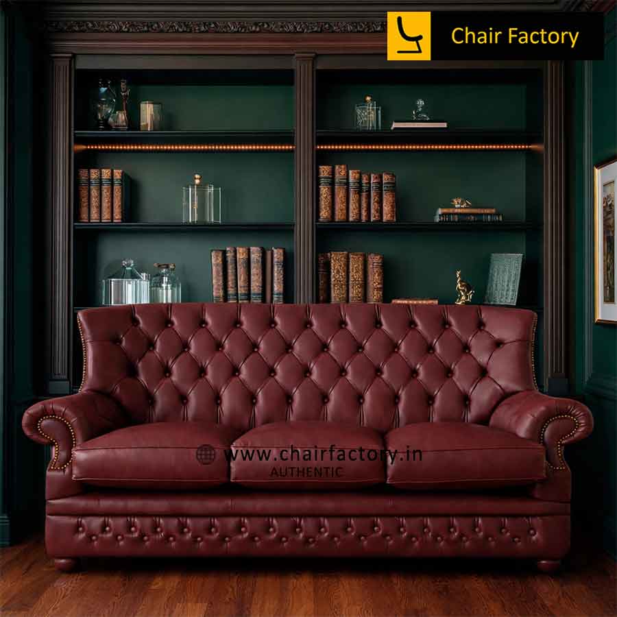 Highland Genuine Leather Sofa