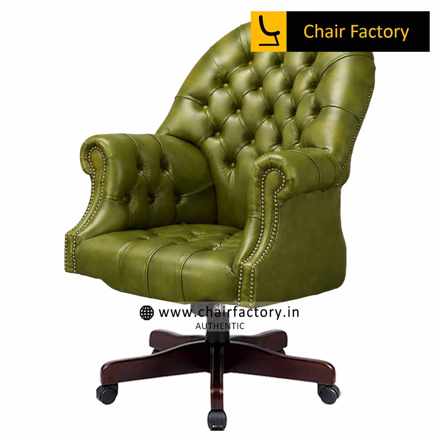 Argos 100% Genuine Leather Chair