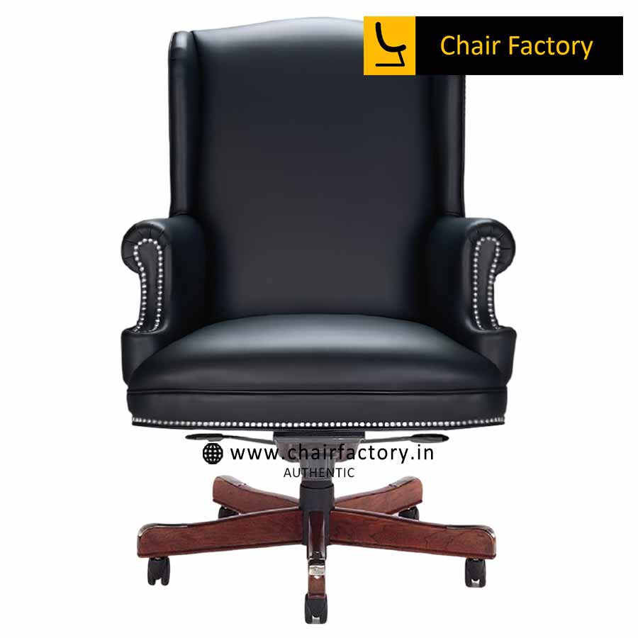 Overlord Mid Back 100% Genuine Leather Chair