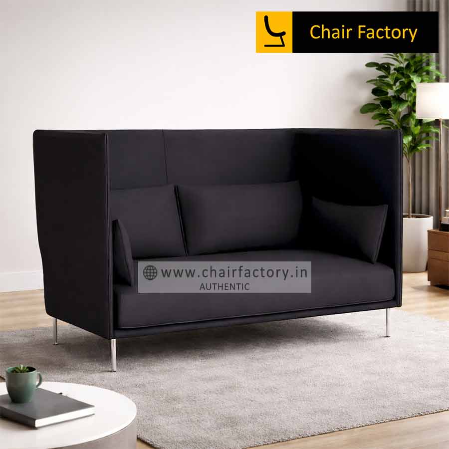 Origio Highback Black  Corporate Sofa