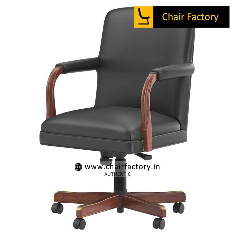 Rowan Italian Leather Visitor Chair