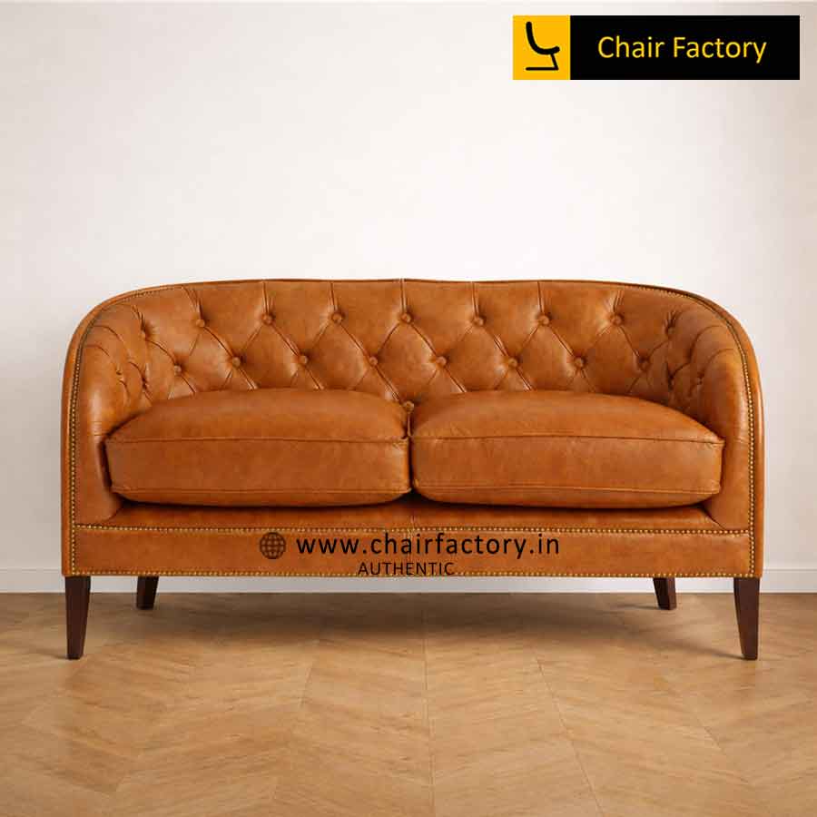 Montale Genuine Leather Sofa 