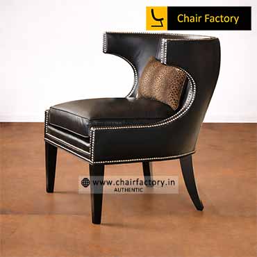 DONEGALL GENUINE LEATHER ARM CHAIR