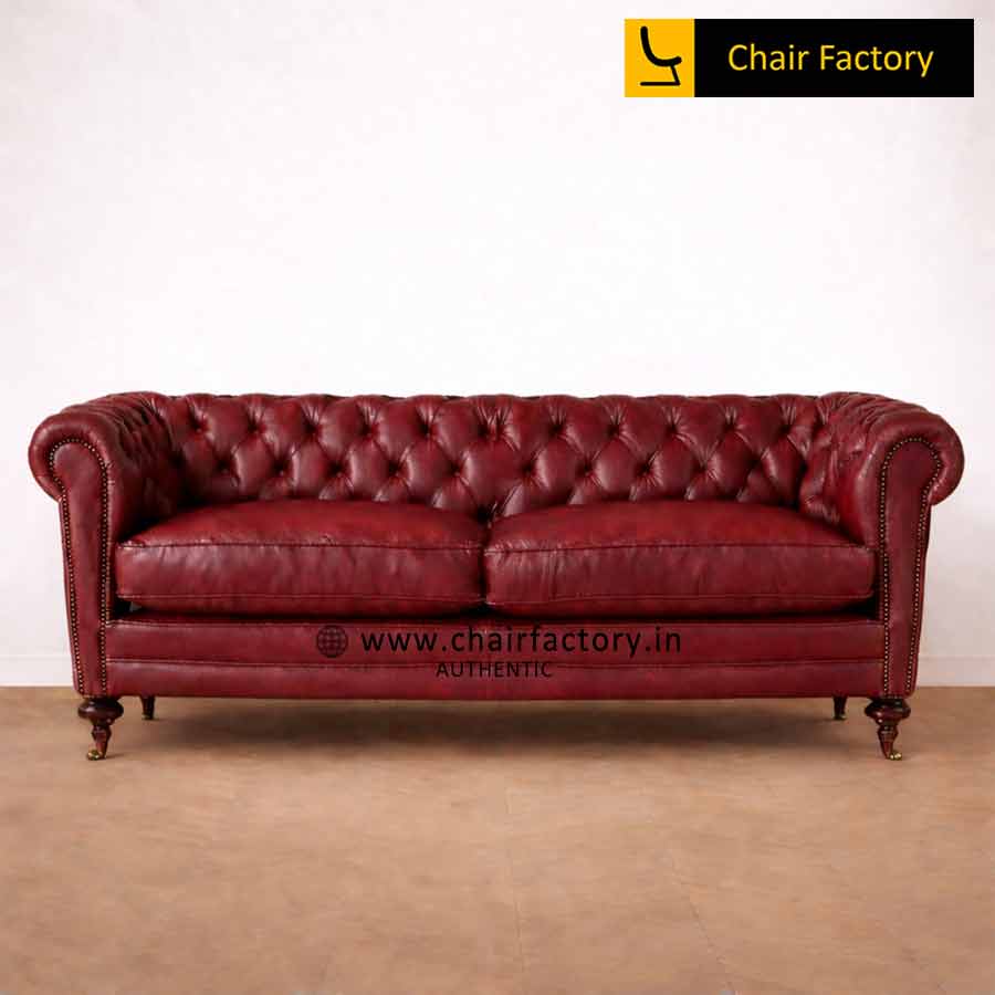 invictus Genuine Leather Sofa