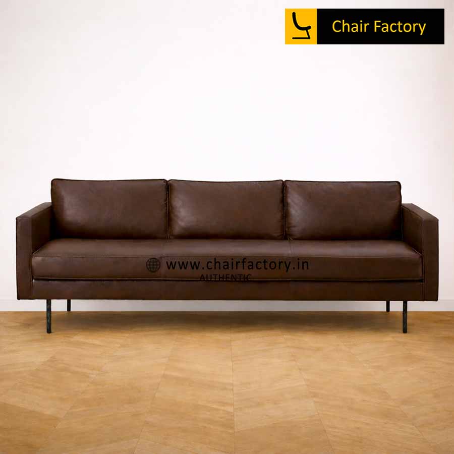 Evans GENUINE LEATHER SOFA
