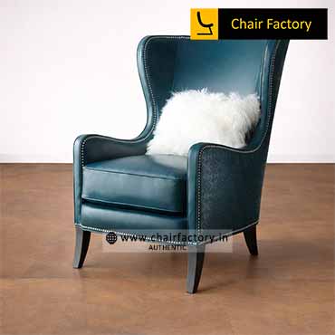 HANSMEIER GENUINE LEATHER ARM CHAIR