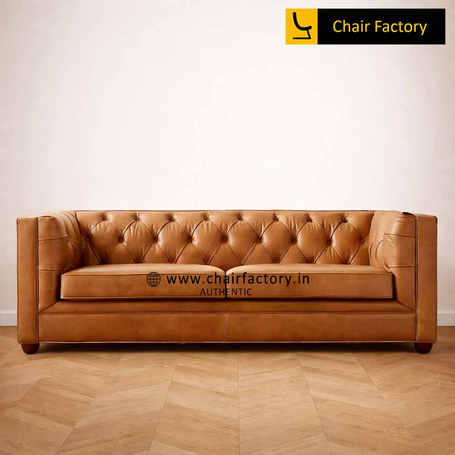 edolf GENUINE LEATHER SOFA