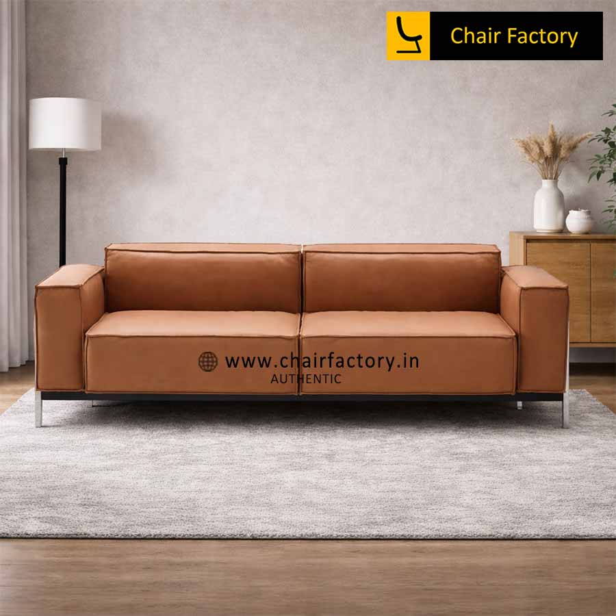 Antonio 2 Seater genuine leather Sofa