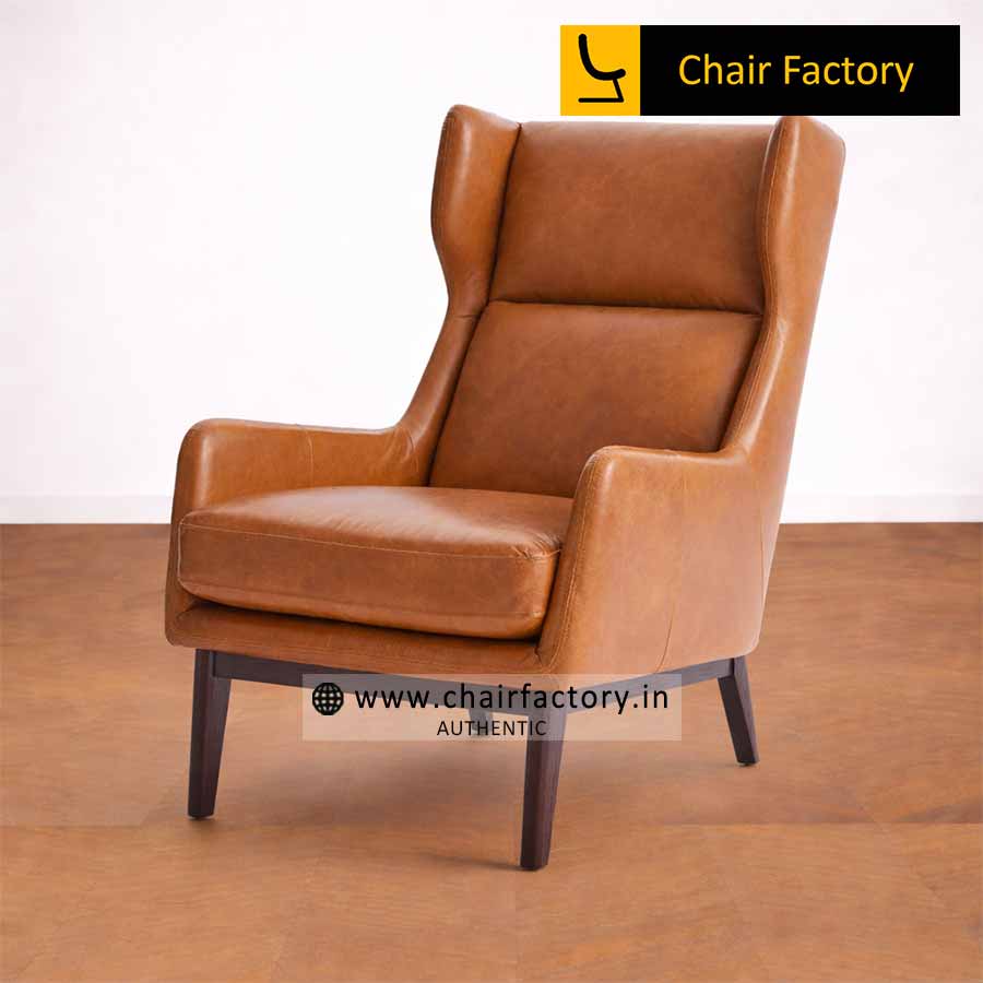 Ludovica Genuine Leather Arm Chairs