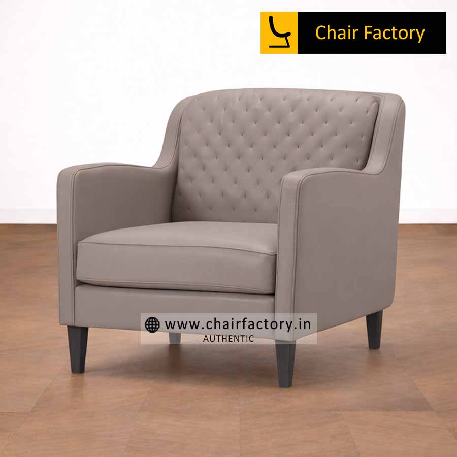 Valembert Genuine Leather Arm Chairs