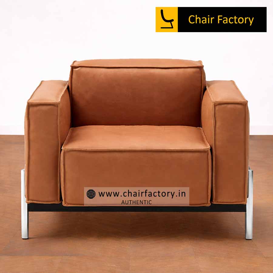 Antonio Genuine Leather Arm Chairs