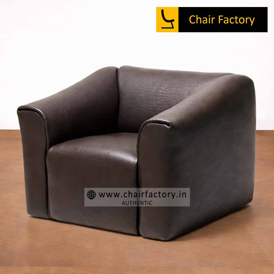 Duca Genuine Leather Arm Chairs