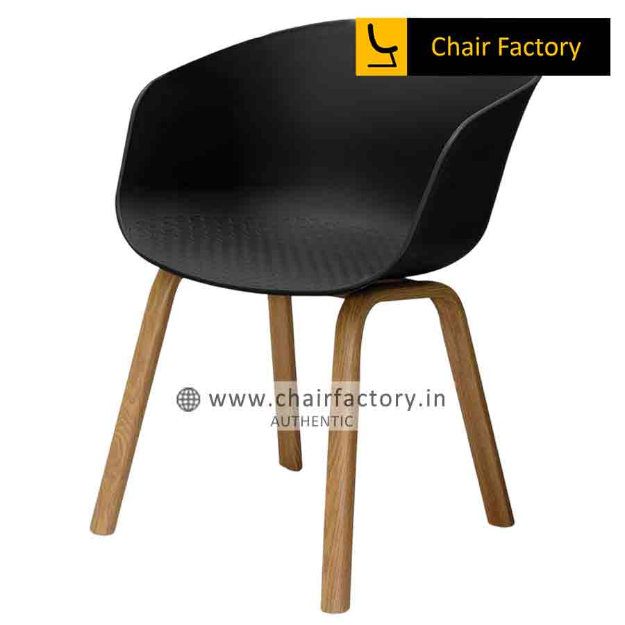 Corina Black PP Cafe Chair