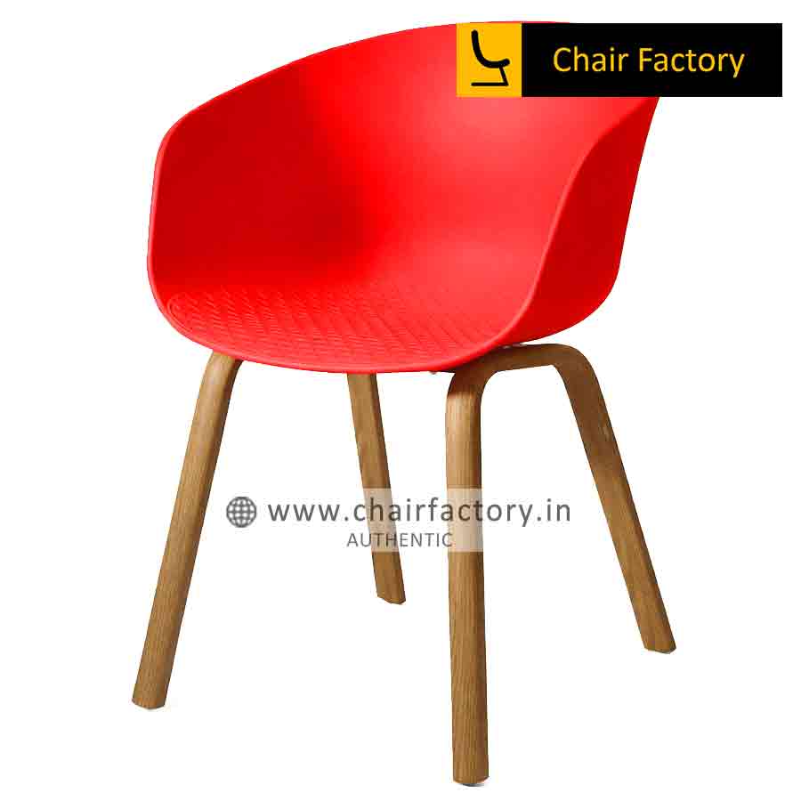 Corina Red PP Cafe Chair