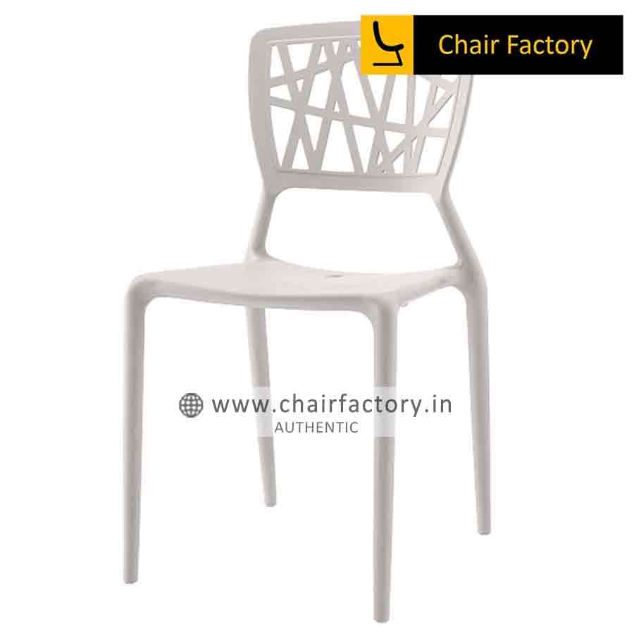 White Viento Replica Cafe Chair