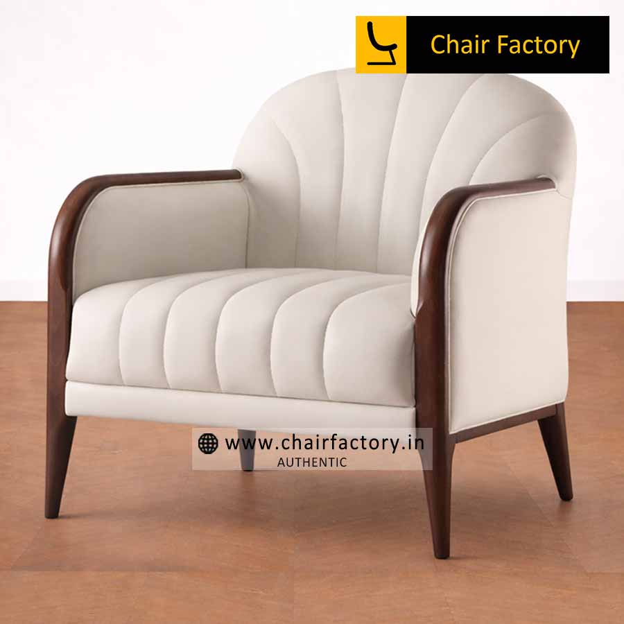 Ortigia genuine leather arm chair 