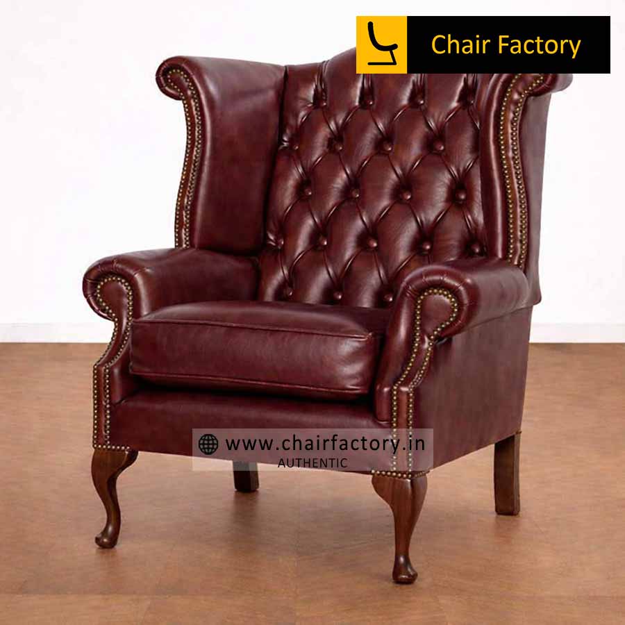 Augustus  genuine Leather Arm Chairs