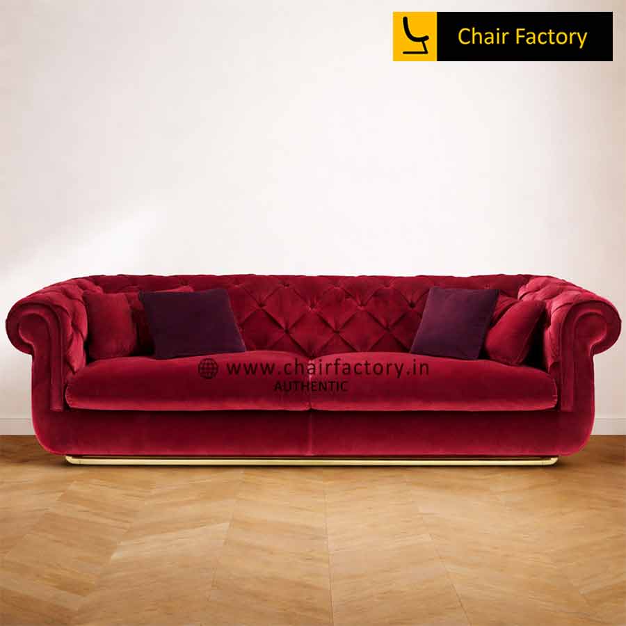 lizabeta gold base bespoke sofa