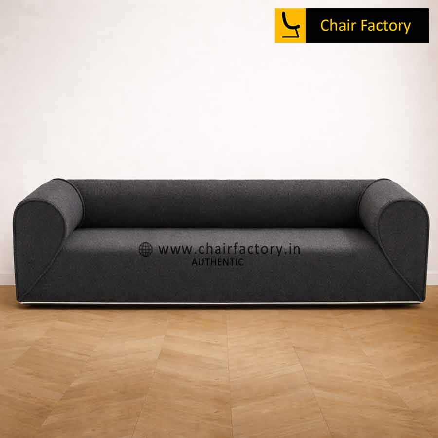 CALIFORNIA POPPY BLACK BESPOKE DESIGNER SOFA