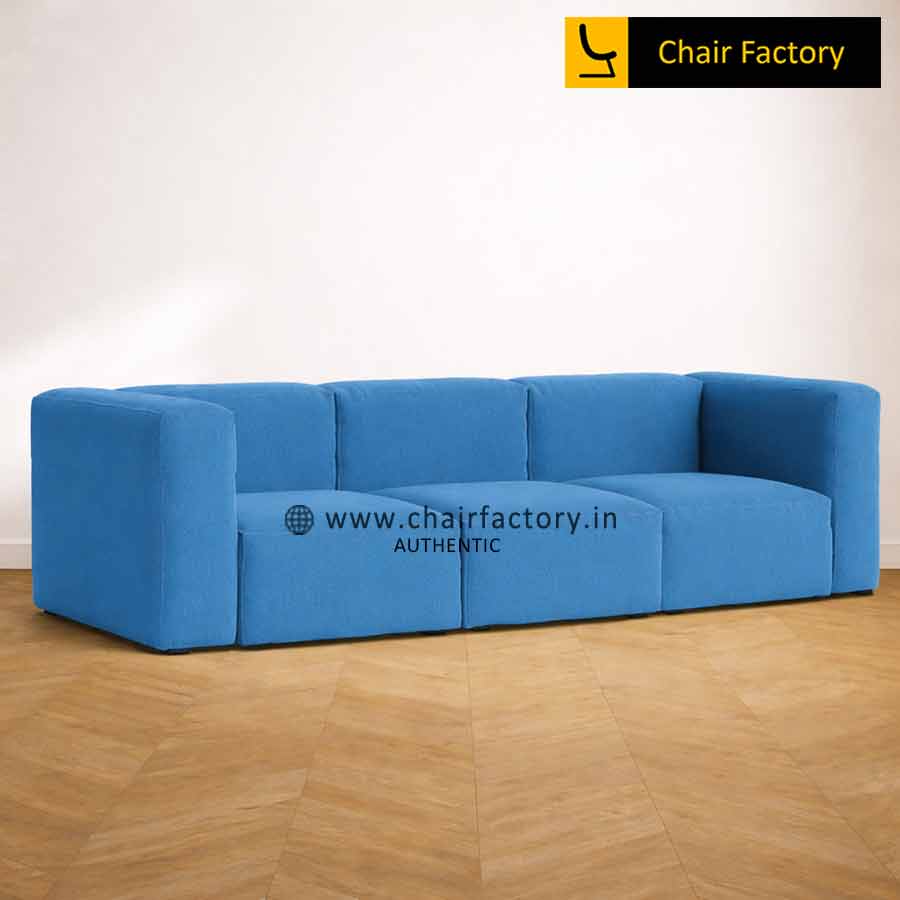 Verbal Bee 3 SEATER Blue Designer Sofa