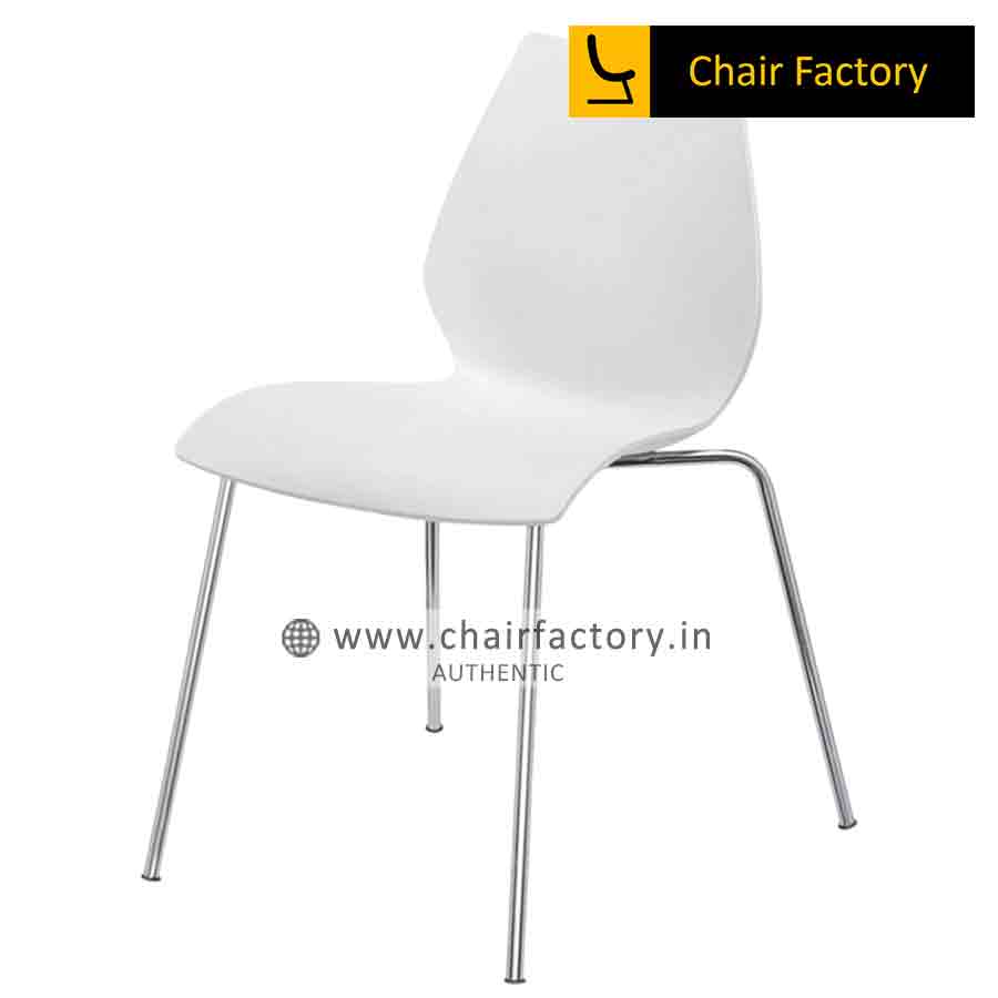 Maui White Cafe Chair Replica