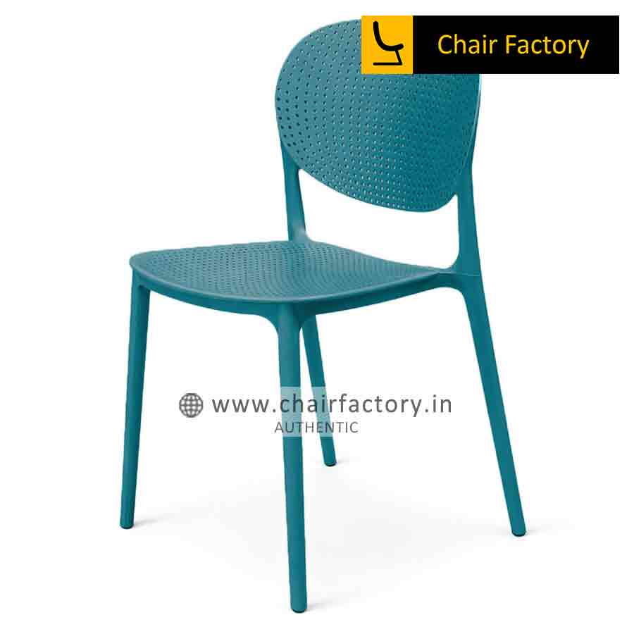 Tabbie Turquoise Cafe Chair