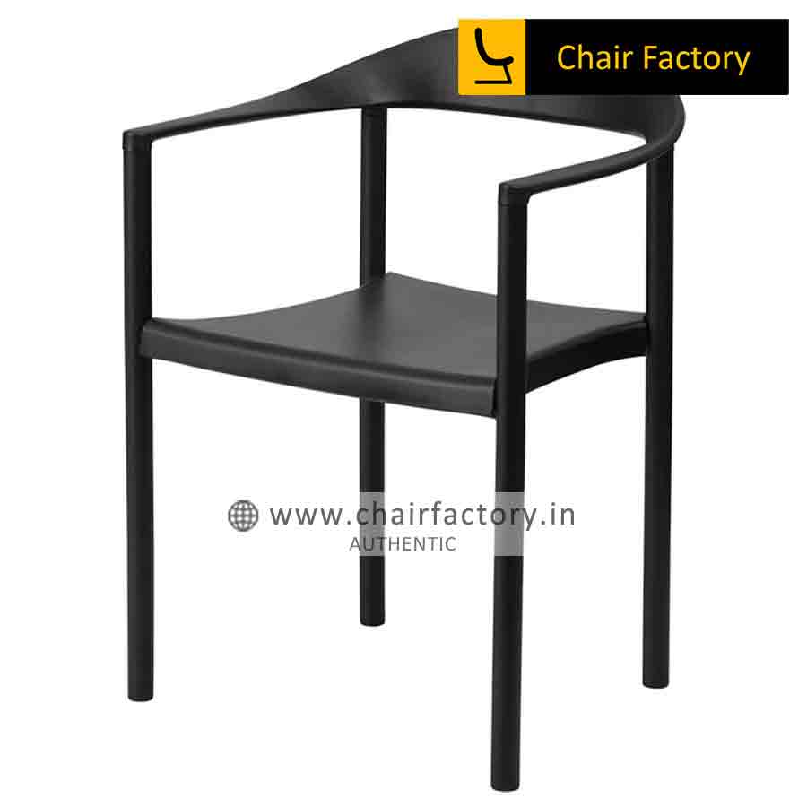 Albert Black Cafe Chair