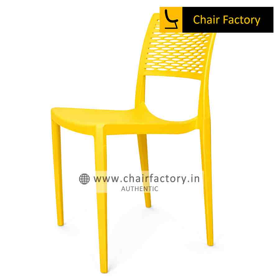 ZEPHYR YELLOW CAFE CHAIR