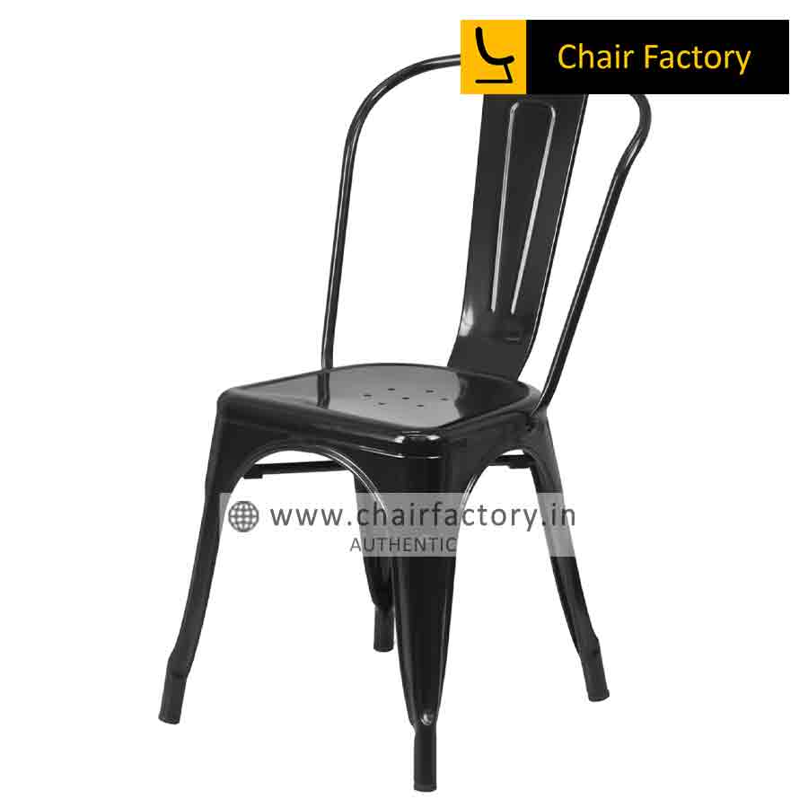 Tolix Black Cafe Chair Replica