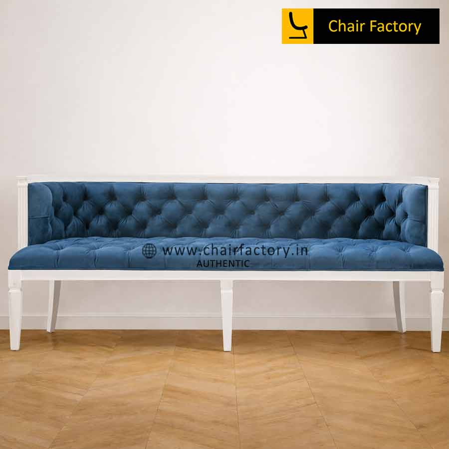 Applecross Blue Velvet Chesterfield Sofa