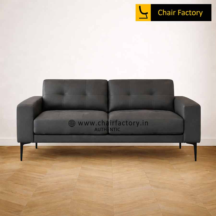 Ramiro 2 Seater Leatherette Sofa