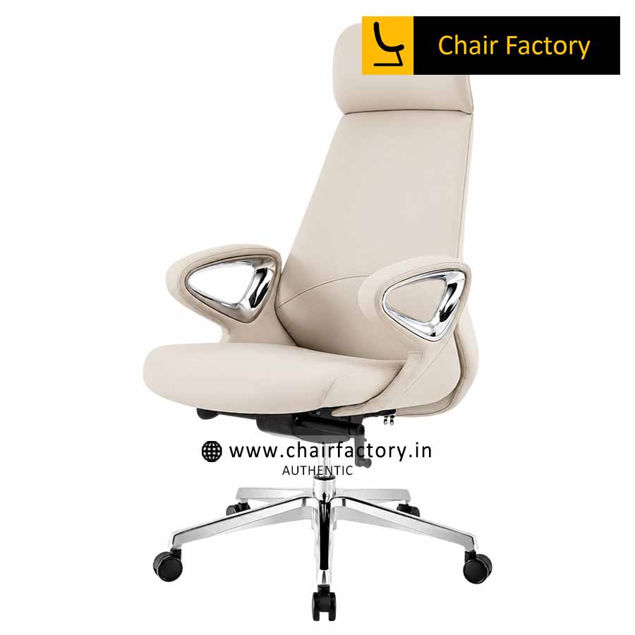 Oceanus High Back 100% Genuine Leather Chair
