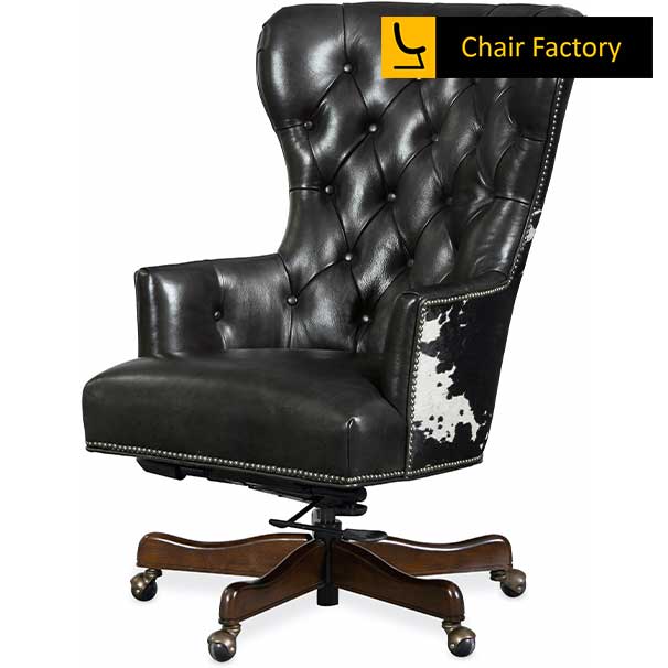 Antiochus Designer high back 100% genuine leather chair 