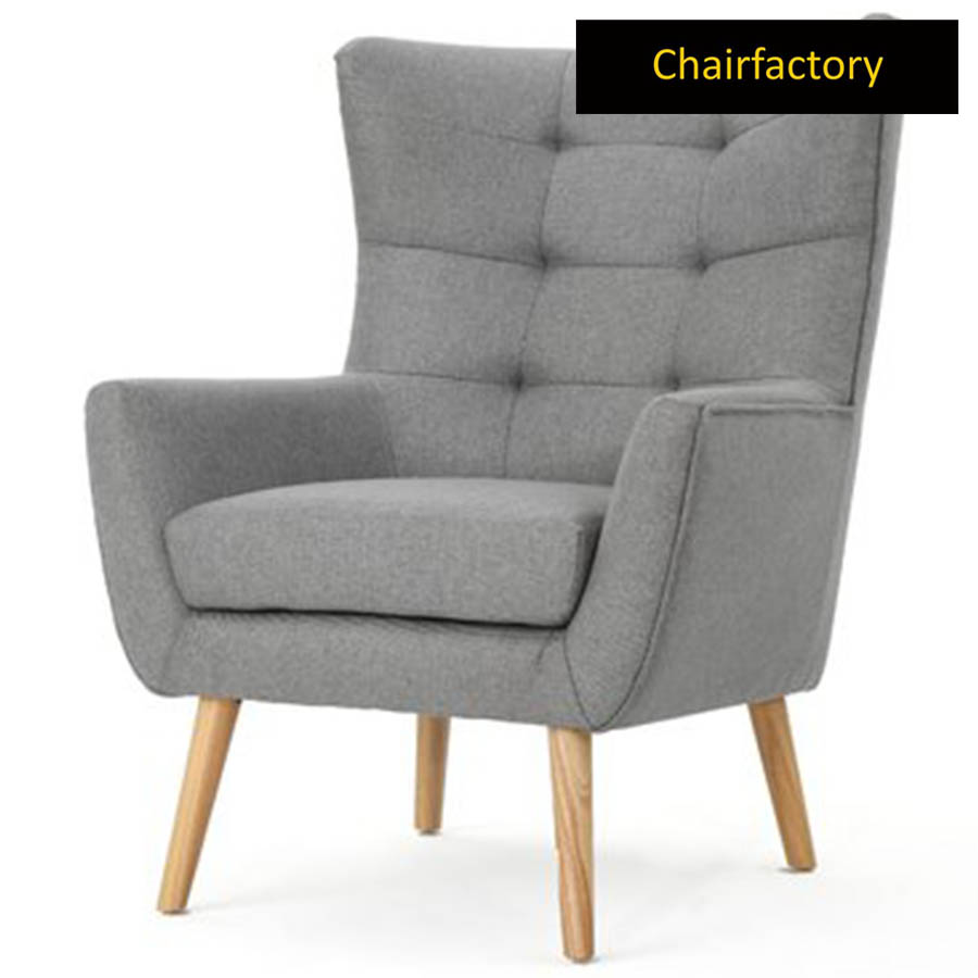 Bosebo Grey Accent Chair