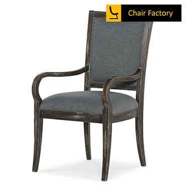Clermontglory Antiqua Black With Arms Dining Chair 