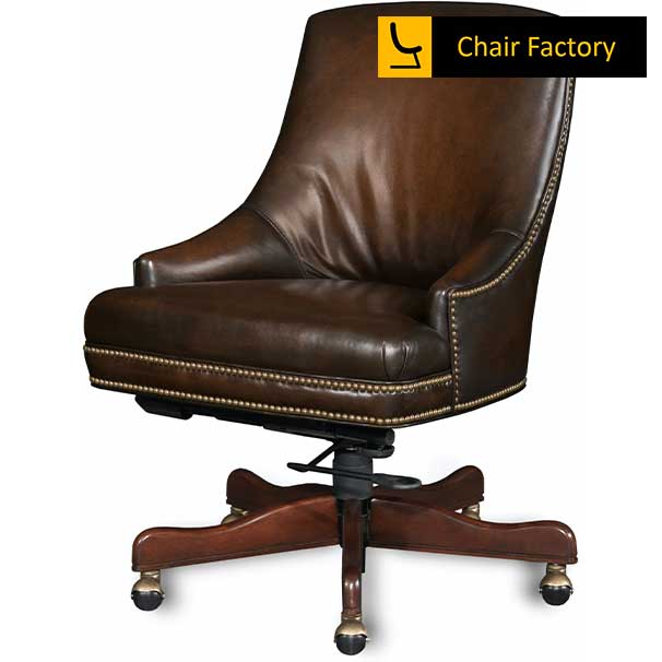 Delroy Vintage 100% genuine leather chair 