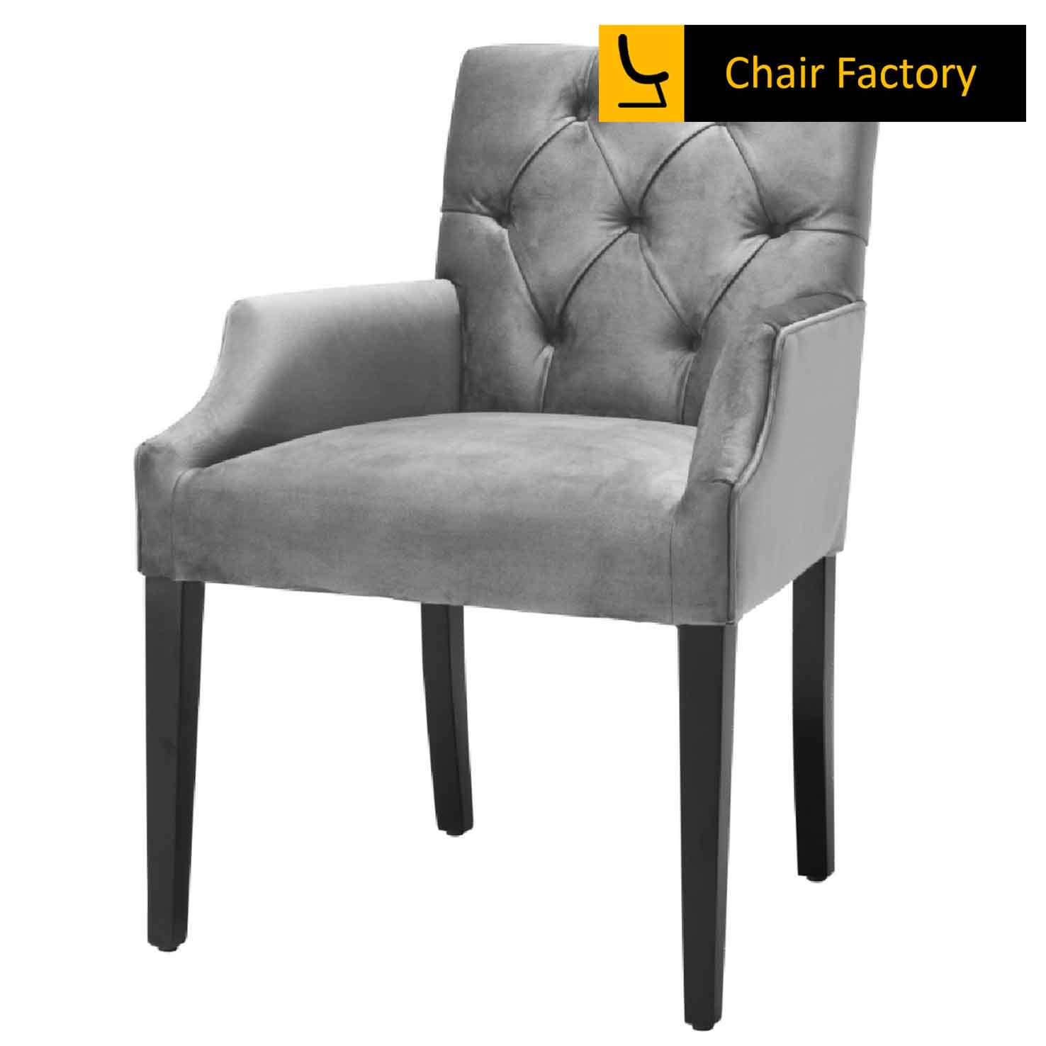jensen light gray dining chair