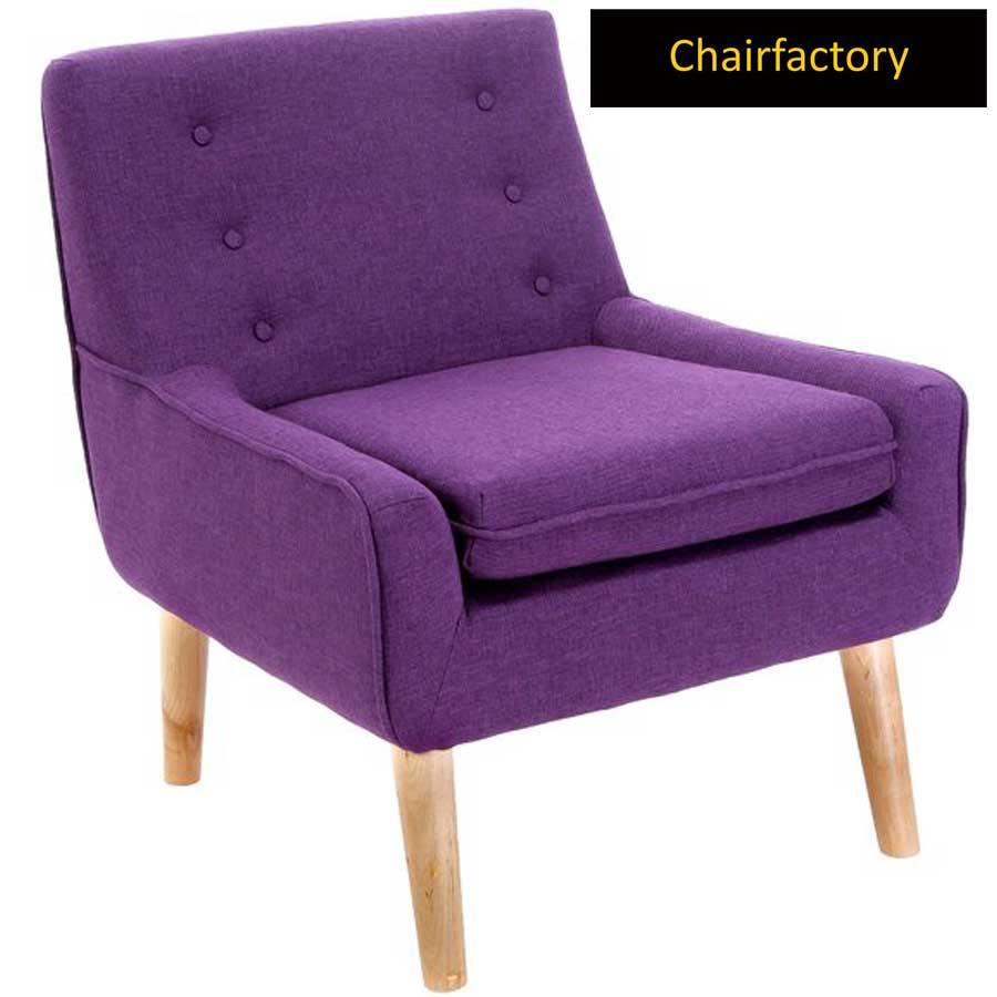 Linwood Purple Accent Chair
