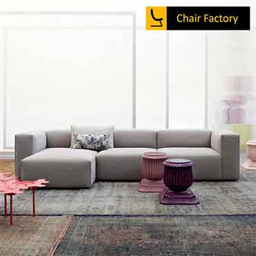 Miko Air Grey L Shape Designer Sofa