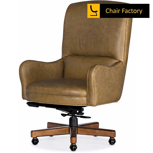 Othello high back 100% geniune leather chair 