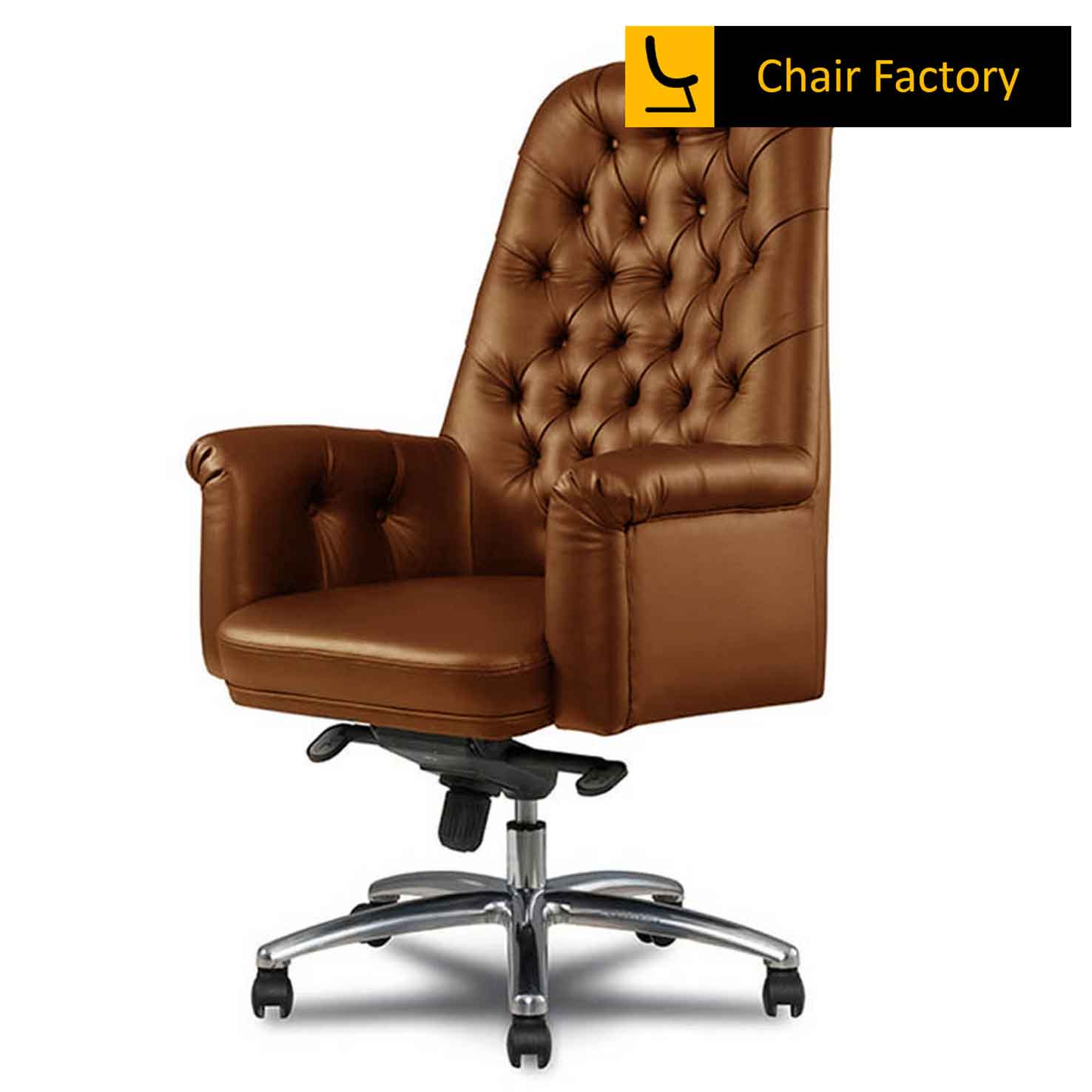 Senator High Back King Size  CHOCOLATE BROWN Chair
