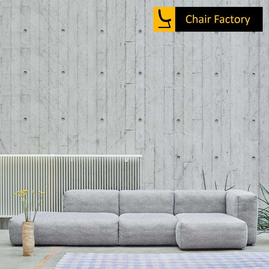 Verbal Bee 3 SEATER Grey L shape Sofa 