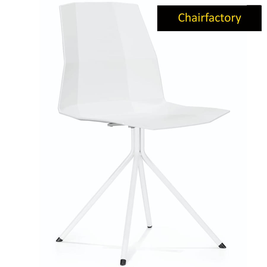 White Stylish Cafe Chair Chair Factory