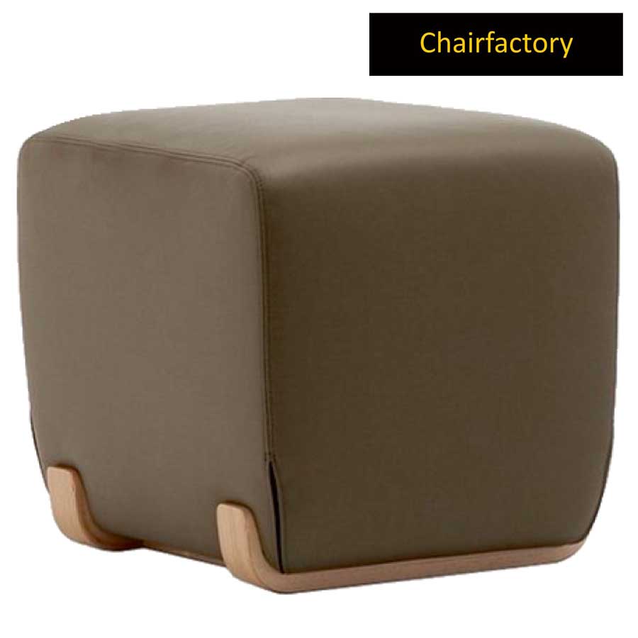 Elvin Brown Square Pouffe Stool