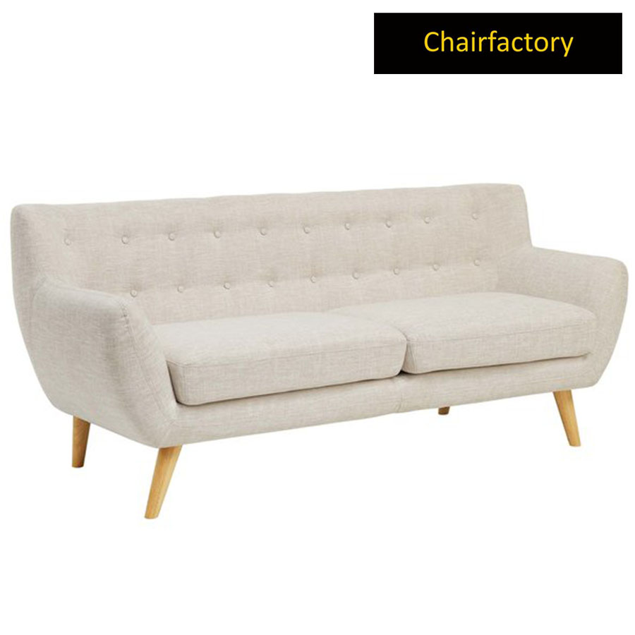 White Swedish Ivy 2 Seater Sofa