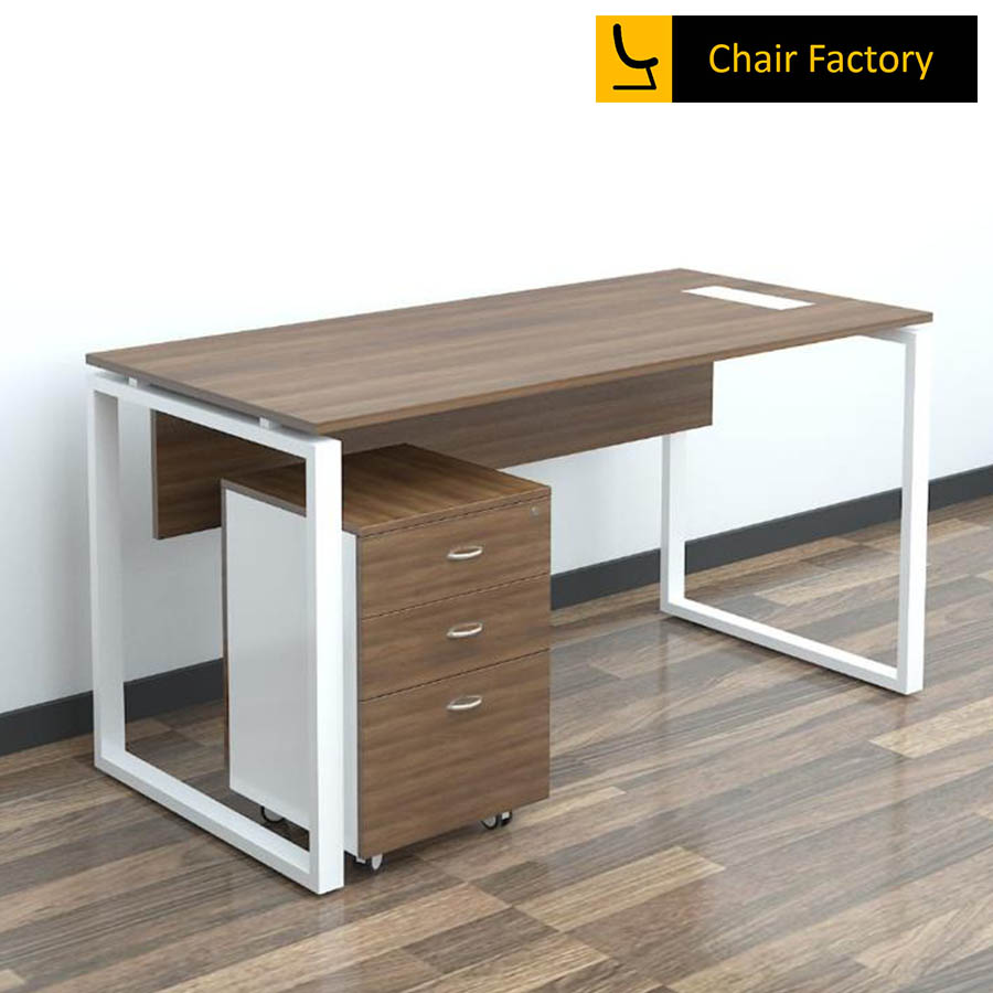 Unitech Office Computer Table With Storage | Chair Factory